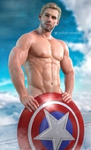 3D Captain_America Marvel_Avengers Marvel_Comics Sthenhx // 546x900 // 80.2KB