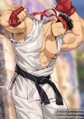 Fire_Emblem Ike Ryu Smash_Bros_Ultimate Street_Fighter kienbiu // 723x1023 // 309.3KB