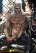 Geralt_of_Rivia Sakimichan The_Witcher // 1280x1871 // 430.3KB