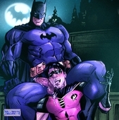 Batman PhaustoK Robin dc_Comics // 3987x4018 // 3.4MB