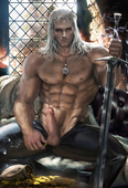 Geralt_of_Rivia Sakimichan The_Witcher // 1280x1871 // 431.0KB