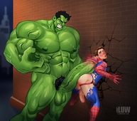 Hulk LUW_Budd Marvel_Comics Spider-Man // 900x794 // 103.5KB