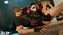 3D Dante Devil_May_Cry_(Series) Killystein1 Leon_Kennedy Resident_Evil_(Series) // 1920x1080 // 1.2MB