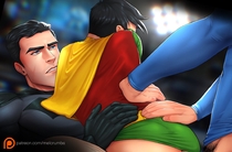 Batman_(Series) Bruce_Wayne Melcrumbs Robin dc_Comics // 2048x1346 // 239.2KB